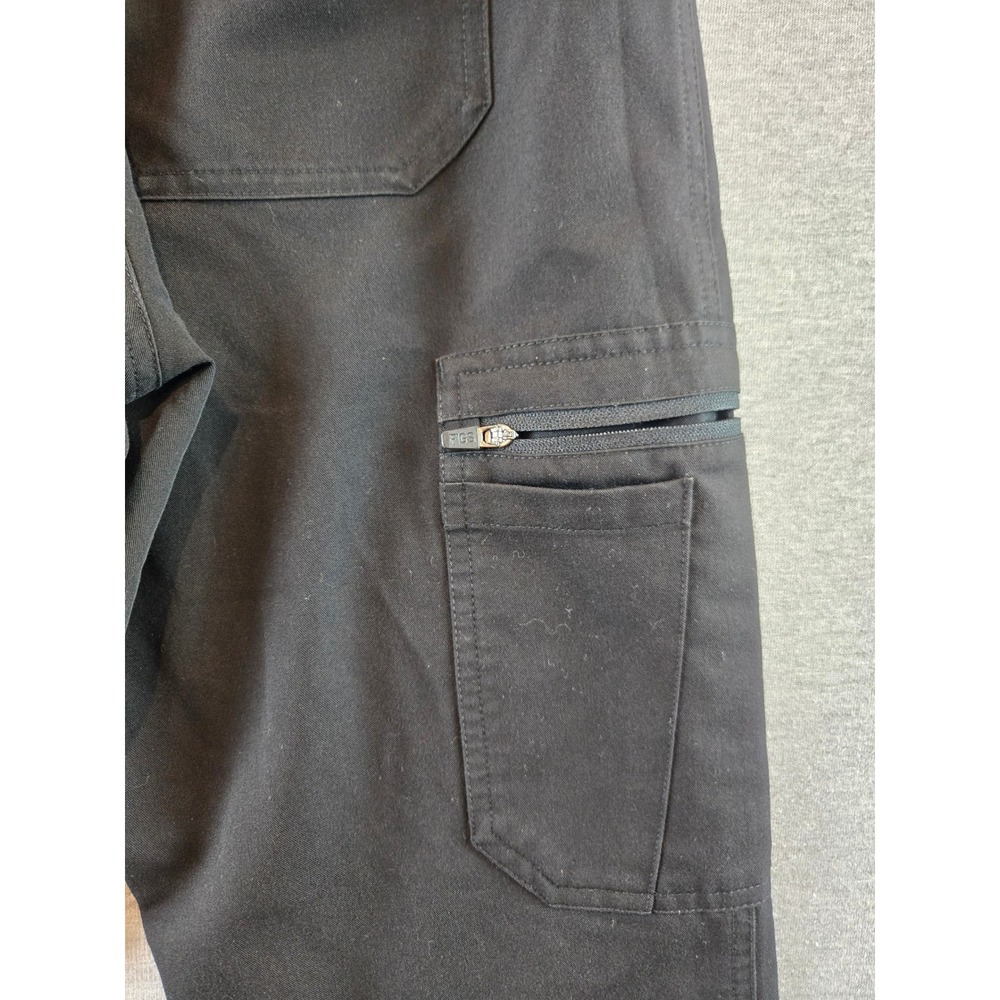 Figs Pants Womens‎ XS Black Yola Skinny Scrub Bottoms TW2000P Medical FionX - Picture 7 of 13